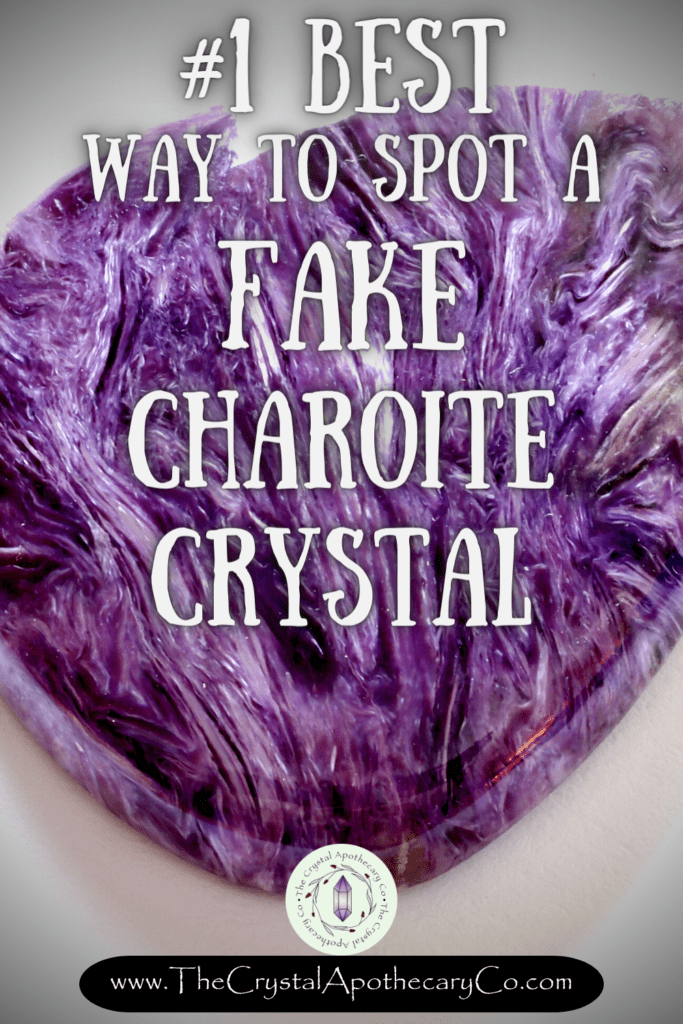 #1 Best Way to Spot a Fake Charoite Crystal