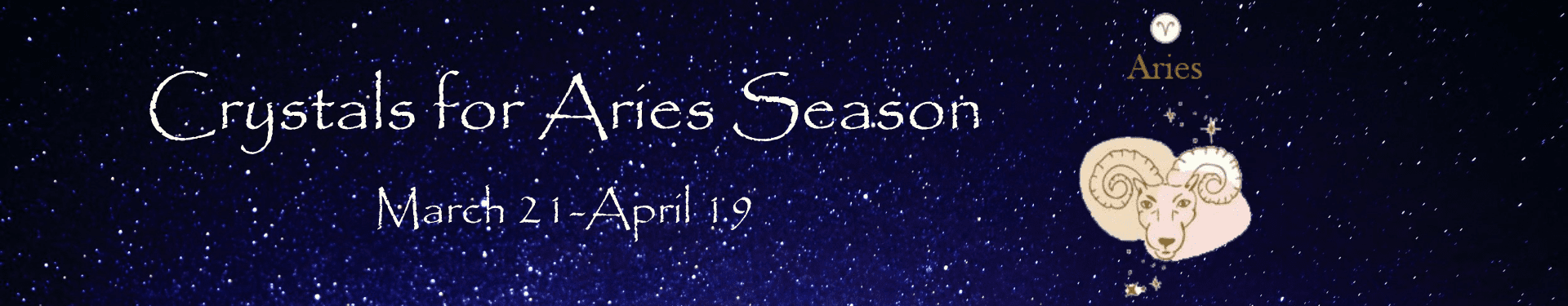 Aries Season Banner