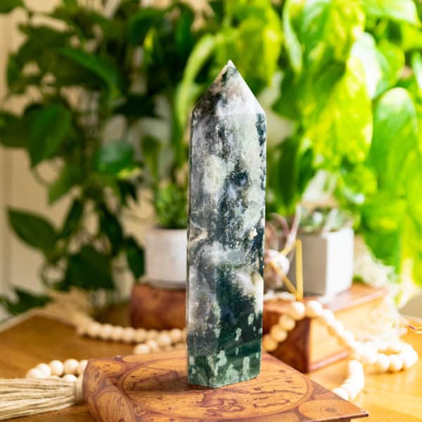 MOSS AGATE TOWERS