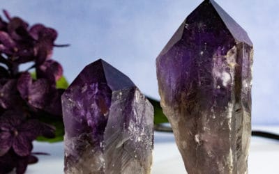 PURPLE AMETHYST TOP POLISHED POINTS – HIGH QUALITY