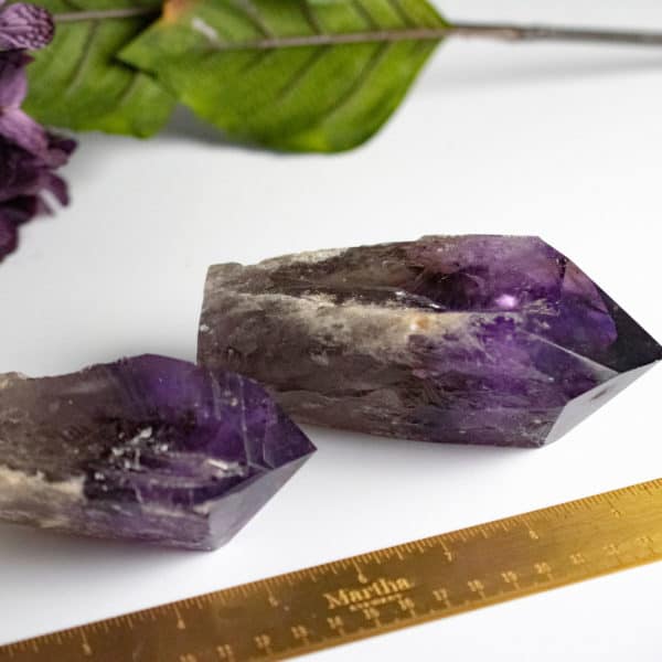 PURPLE AMETHYST CRYSTAL HIGH QUALITY TOP POLISHED POINTS