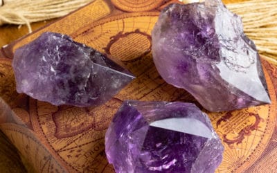 PURPLE AMETHYST ROUGH POLISHED POINTS