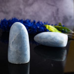 BLUE CALCITE CRYSTAL FREE FORMS