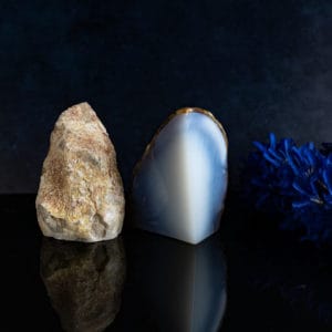 BLUE CHALCEDONY CRYSTAL FREE FORMS