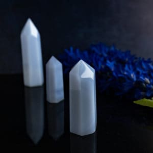 BLUE CHALCEDONY TOWERS