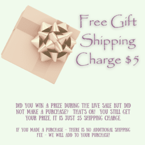 Free Gift Shipping Charge $5