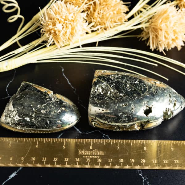 PYRITE CRYSTAL FREE FORMS